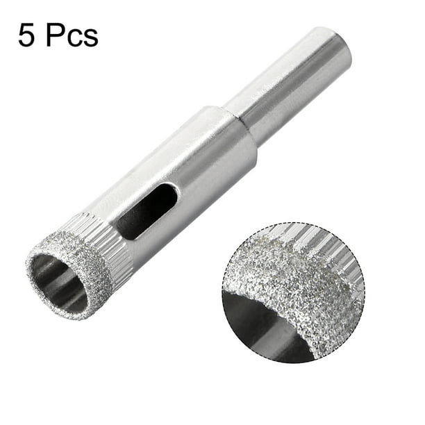 Diamond glass drill outlet