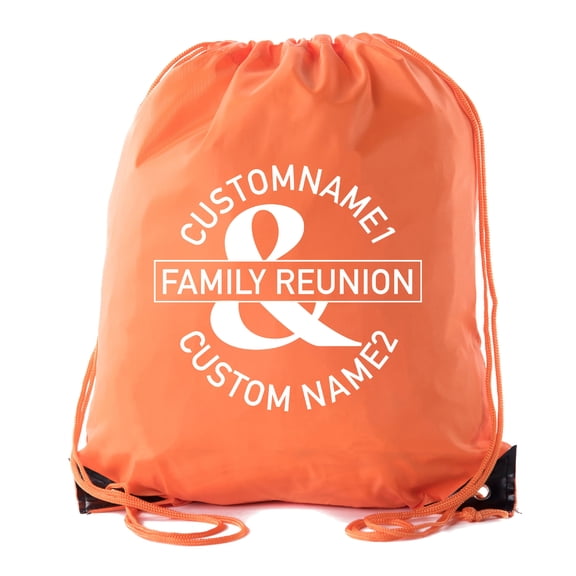 Combined Reunion Custom Last Name and Date - Family Reunion Party Favor Bags