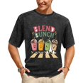 thumbnail image 2 of BlendBunchUnisex Graphic T-Shirt, Casual Short Sleeve Crewneck Tee, Soft Pullover Top for Everyday Wear, 2 of 7