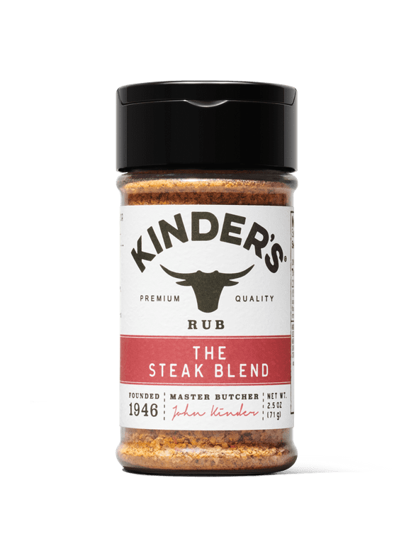 Kinder's The Steak Blend Seasoning for Grilling, 2.5 oz
