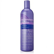 Clairol Professional Shimmer Lights Shampoo Blonde & Silver 16 oz (Pack of 2)