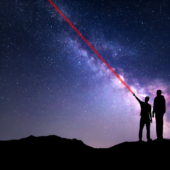 GJX 2026 New 10 Miles Range 532Nm Green Laser Pointer Pen Visible Beam Laser Light for Presentation,Teaching,Star Gazing,Hiking,Outdoor Activities