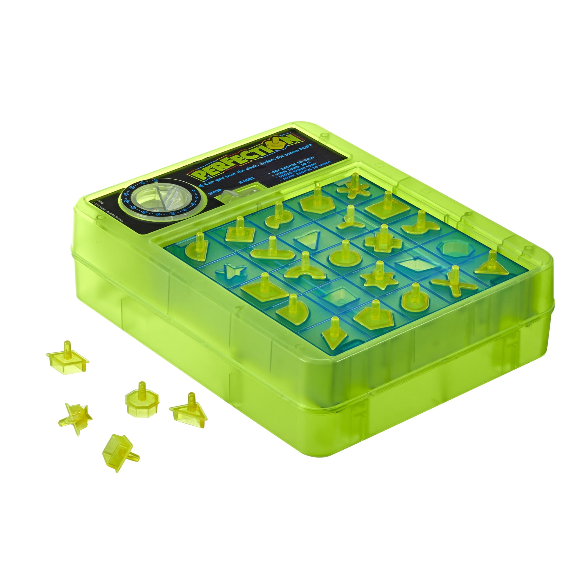 Perfection Neon Pop Board Game for Kids Ages 5 and up for 1 or More Players  - Walmart.com