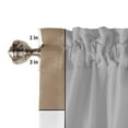 thumbnail image 6 of Brown Black Grey Abstract Art Curtain Home Decoration Living Room Short Curtains Window Treatments For Kitchen Bedroom, 6 of 6
