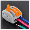 thumbnail image 2 of Conector de Cable ignífugo de 15 uds conectores universales terminales rápidos, 2 of 8