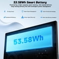 thumbnail image 3 of 17.3" IPS FHD Laptop - 16GB RAM 1TB SSD Intel Pentium N100 (Beat i3-1115G4, 4 Cores Up to 3.4GHz) with 65W Type-C Fingerprint Backlit Keyboard Wi-Fi 6 BT5.2 Blue, 3 of 7