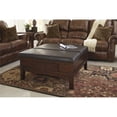 thumbnail image 3 of Ashley Furniture Pouf de Table Basse Carré à Portes en Brun Moyen, 3 of 3