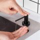 thumbnail image 4 of Soap Dispenser for Kitchen Sink Brushed Stainless Steel Countertop Pump Hand Lotion Built in Bottlen, 4 of 5