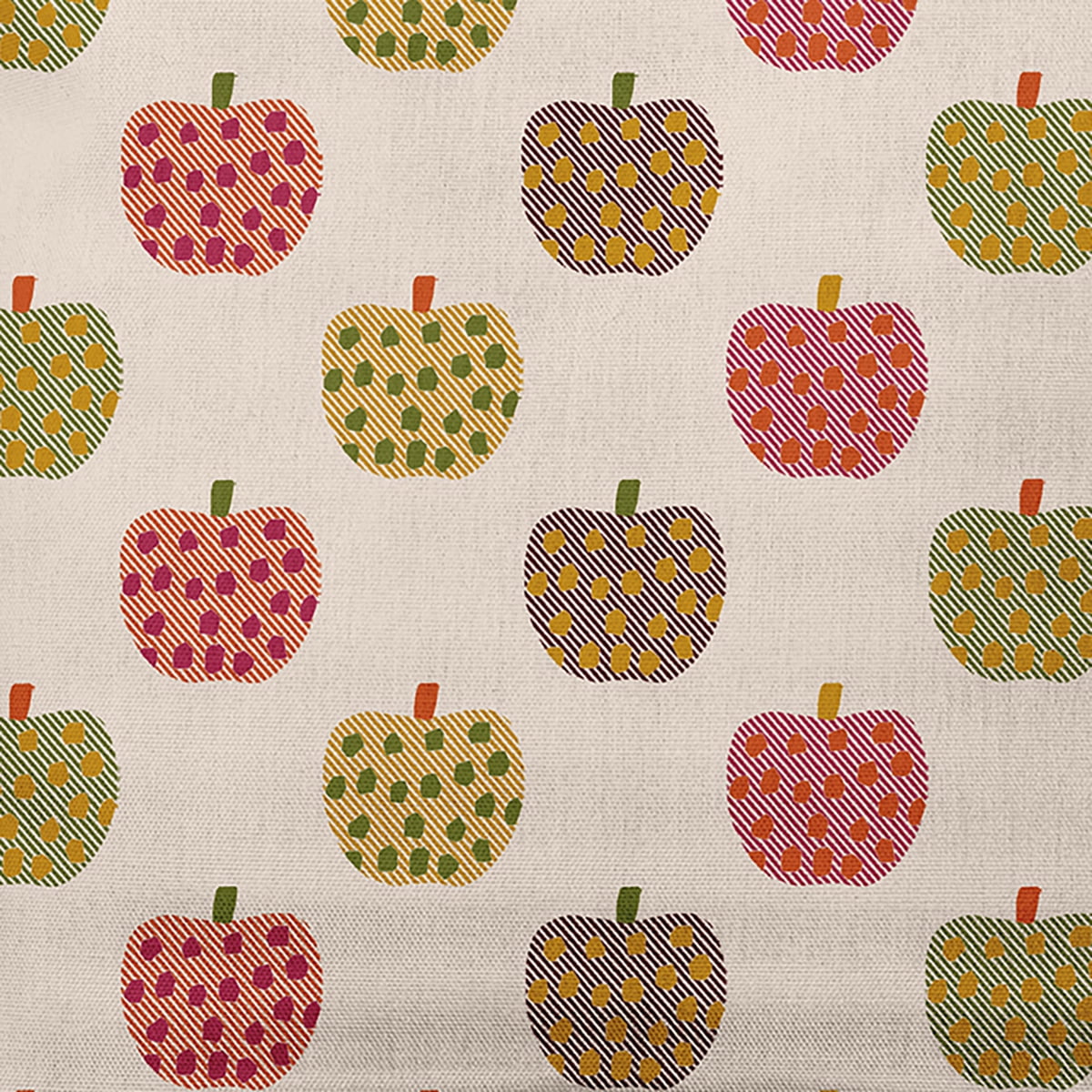 Simply Daisy 26" x 26" Apple Pattern Decorative Throw Pillow, Olive