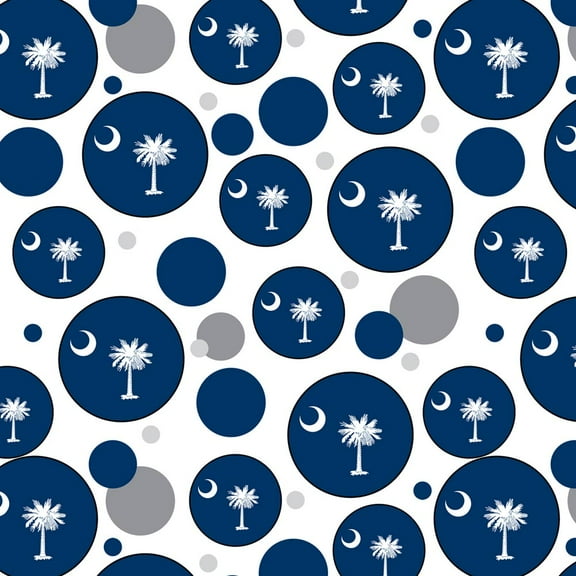 South Carolina State Flag Premium Gift Wrap Wrapping Paper Roll Pattern
