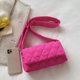thumbnail image 2 of Bolso de hombro para mujer Color sólido Bolso para axilas para mujer Bolso femenino (Rosa) Likrtyny Para Estrenar, 2 of 3