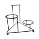 thumbnail image 3 of Soporte de bola de cristal, soporte de exhibición de esfera de metal, asiento, accesorios para fotos, base resistente Negro, 3 of 9