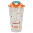 thumbnail image 2 of Copa De Hielo 450 Ml Reutilizables Apertura Con Un BotóN Taza De Café Helado PortáTil FáCil De Limpiar Exquisito Conveniente Durable Taza De Viaje Taza Con Pajitas Para Verano ANGGREK  Otros, 2 of 8