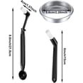 thumbnail image 5 of Jinsinto Brosse de Nettoyage pour Machine à Café 5 Pcs, Filtre Aveugle en Métal Inoxydable Rétrolavé, Adapté pour Machine à Expresso, 5 of 5