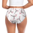 thumbnail image 3 of Womens Underwear flower Tower Cuteness No Show Seamless Underwear for Women, Soft Stretch Women's Panties, Hipster Ladies Panties Bikini Underwear Briefs, 3 of 6