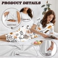 thumbnail image 6 of DISNIMO Women's Short Sleeve Pajama Sets Soft Sleepwear 2 Pcs Lounge Set Summer Tops and Capri Pant Pjs Set for Home, S, 6 of 7