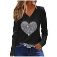 thumbnail image 3 of TaTaai Hoodies Shirts for Women Early Fall Long Sleeve Tops Vintage Graphic Outfits Tops Fashion Pullover Tees Gift, 3 of 5