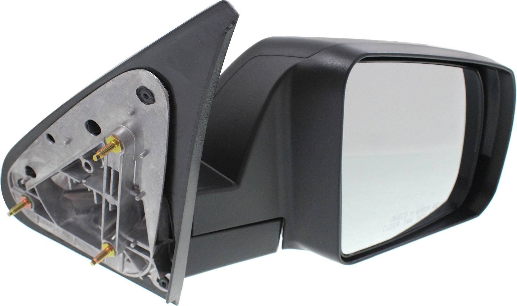 Mirror Compatible With 2014-2017 Toyota Tundra Right Passenger Side Textured Black Kool-Vue