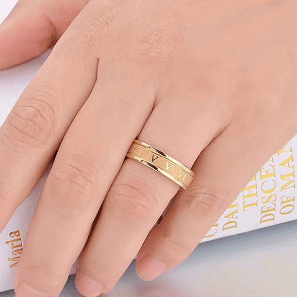 オプティミスティック 【美品】メンズ リング Roman Numeral
