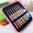 thumbnail image 2 of DIY Knitting Tool Set Hooked Crochet Storage Bag Tool Set DIY Woven Bag Sweater Yarn Anti Slip Crochet, 2 of 7