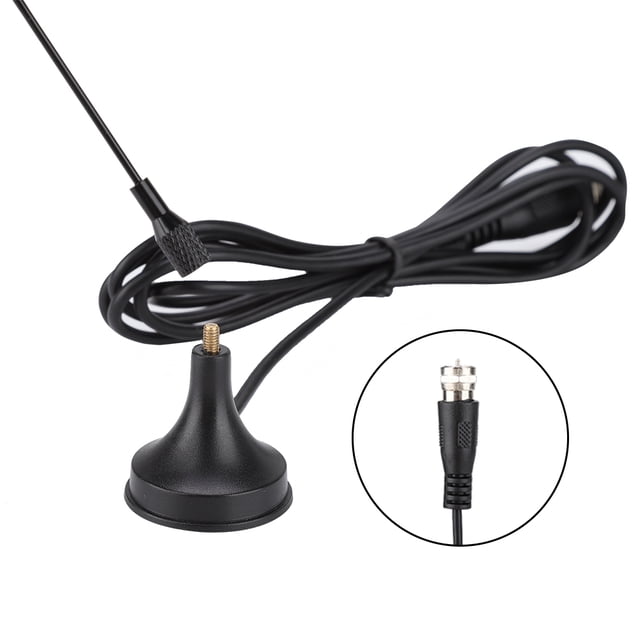 Antena F, 1,5 m 10 dB F Head Antena de TV interior Antena magnética Tecnología innovadora