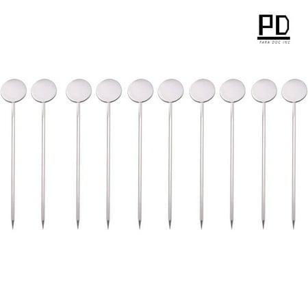 

Cocktail Picks Stainless Steel Appetizer Picks 10 Pcs