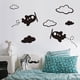 thumbnail image 3 of Fiudx Liquidación de ahorros de verano Pegatinas de pared de avión extraíbles, calcomanías decorativas para el hogar, habitación de bebé y guardería infantil, 3 of 4