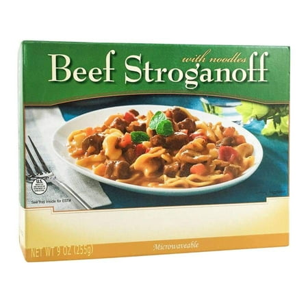 BariatricPal Microwavable Single Serve Protein Entree - Beef Stroganoff with