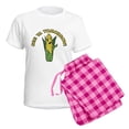 thumbnail image 5 of CafePress - See Ya Tomorrow Women's Light Pajamas - Women's Short Sleeve Print T-Shirt and Pants Light Cotton Pajama Set, 5 of 7