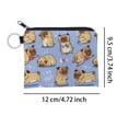 thumbnail image 4 of Monedero pequeño Sonducket de poliéster con cremallera y patrones bonitos, 4 of 6