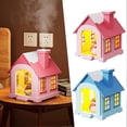 thumbnail image 3 of Cute Desk Humidifier with Warm Light Mini Snow House Humidifier Ultra Quiet 2 Modes Mini Cool Mist Maker for Bedroom, 3 of 5