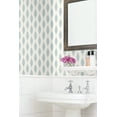 thumbnail image 4 of Stacy Garcia Home Blue Opal Ditto Peel and Stick Wallpaper, 4 of 8