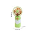 thumbnail image 2 of Ohufall Quiet Portable Rechargeable Handheld Fan Mini Cooling Fan For Student Dorm Home Outdoor And Gift, 2 of 6