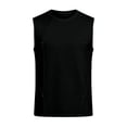 thumbnail image 5 of SRZYMJ Mens Crew Neck Tank Top Undershirt Sleeveless Casual Summer Beach Tee, 5 of 6