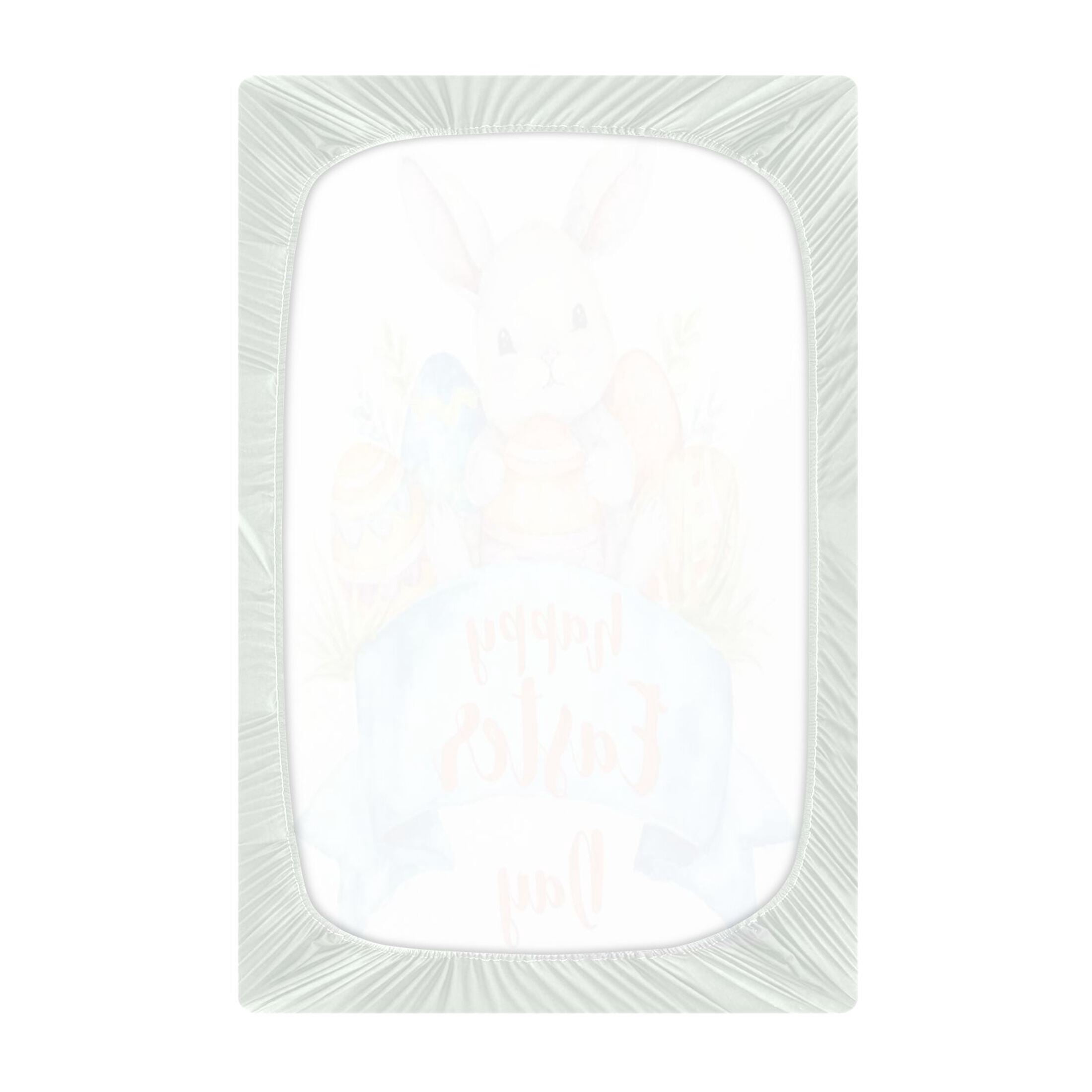Baby Essentials 52”x 28”- Standard Cotton-like Modal Elastic- The Joyous Easter Festival Design Crib Sheets for Newborns and Toddlers