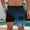 Dark Blue, variant on Men Swim Trunks with Compresssion Liner 7 Inch Inseam Board Shorts Bathing Suit with Zipper Pockets
