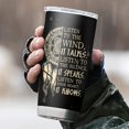 thumbnail image 5 of 20oz Wolf Gifts for Women, Men, Wolf Gifts for Wolf Lovers - Inspiration Gifts - Native American Wolf Dream Catcher Tumbler Cup with Lid, Double Wall Vacuum Thermos Insulated Travel Coffee Mug, 5 of 6