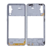 Replacement Mid-Frame Housing Compatible For Samsung Galaxy A50 (White)