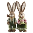 thumbnail image 2 of Simulation Queue de Chat Pâques Lapin Maison Jardin Décoration Fête Fournitures 2PCS, 2 of 13