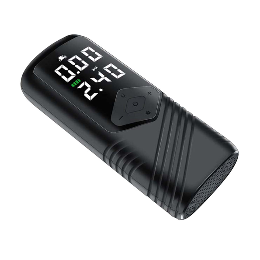 Tire Inflator Portable Air Compressor, 150PSI Portable for Car Tires 5000mAh Electric for Motor Bike