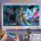 thumbnail image 5 of QYIKLPY Proyector 4K Portátil Netflix Oficial – Android 13, Pantalla de 150 Pulgadas, 400ANSI/15000 Lúmenes, 1080p Nativo, Compatible con 4K/8K, BT 5.2/WiFi 6, iOS/Android/PC/PS5, 5 of 9
