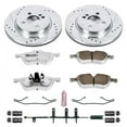thumbnail image 3 of PowerStop Front Z26 Street Warrior Carbon-Fiber Ceramic Brake Pad and Drilled and Slotted Rotor Kit Fits: MINI COOPER Select Models K5780-26, 3 of 9