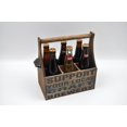 thumbnail image 1 of Caddy de Bière en Bois Brun de Soutien Local, 1 of 1