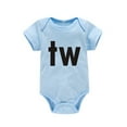 thumbnail image 2 of Coerni Cute Baby Crawler Twin Alphabet Crawler Pure Cotton Baby Crawler Alphabet Twin Printed Twin Baby Jumpsuit Baby 4, 2 of 4
