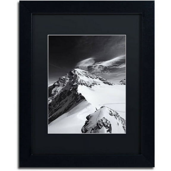 Trademark Fine Art "Eternity" Canvas Art by Philippe Sainte-Laudy, Black Matte, Black Frame