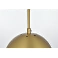 thumbnail image 6 of Eclipse 1 Light Black Pendant With Frosted White Glass, 6 of 7