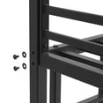 thumbnail image 6 of Miniyam Twin over Twin Metal Bunk Bed for Kids with Ladder and Safety Guardrails, Space-Saving Powder-Coated Steel Frame, Black, 6 of 7