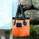 thumbnail image 3 of Cubo de pesca plegable de gran capacidad para acampar y guardar en el coche. Lavabo portátil de 10 l con asa para remojo al aire libre y transporte de agua. Aestivo | Naranja | AESTIVO, 3 of 7