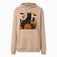 thumbnail image 6 of Towmus Women's Sweatshirt Graphic Hoodies Drawstring Hoodie Women Casual Long Sleeve Loose Pullover Tops With Pocket, 6 of 6