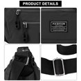 thumbnail image 3 of PULLIMORE Crossbody Bags for Women Waterproof Nylon Shoulder Bag Roomy Multiple Pockets Messenger Purses Handbags, 3 of 7